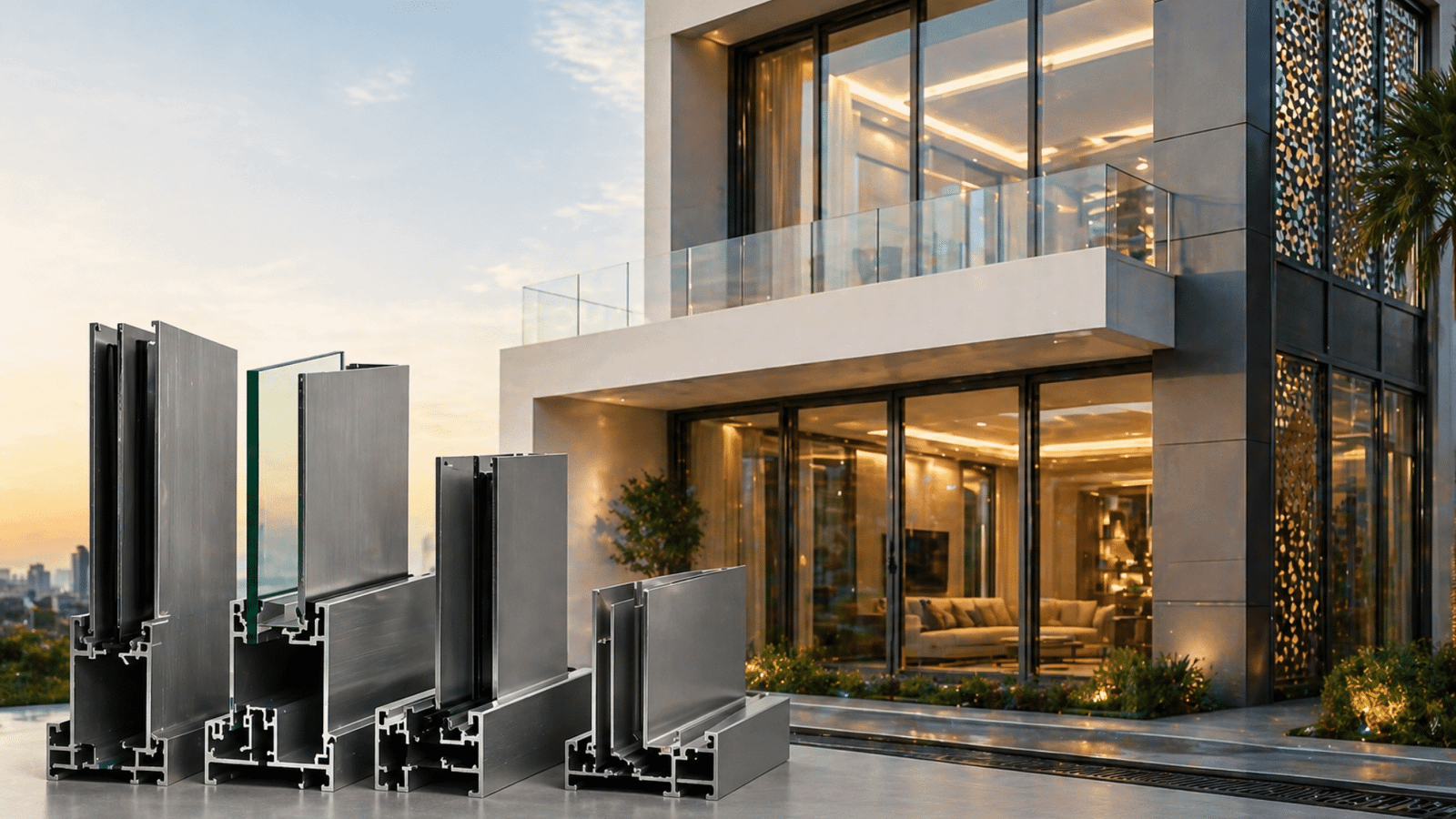Benefits of Gutmann Aluminium Profiles for Modern Buildings in Oman
